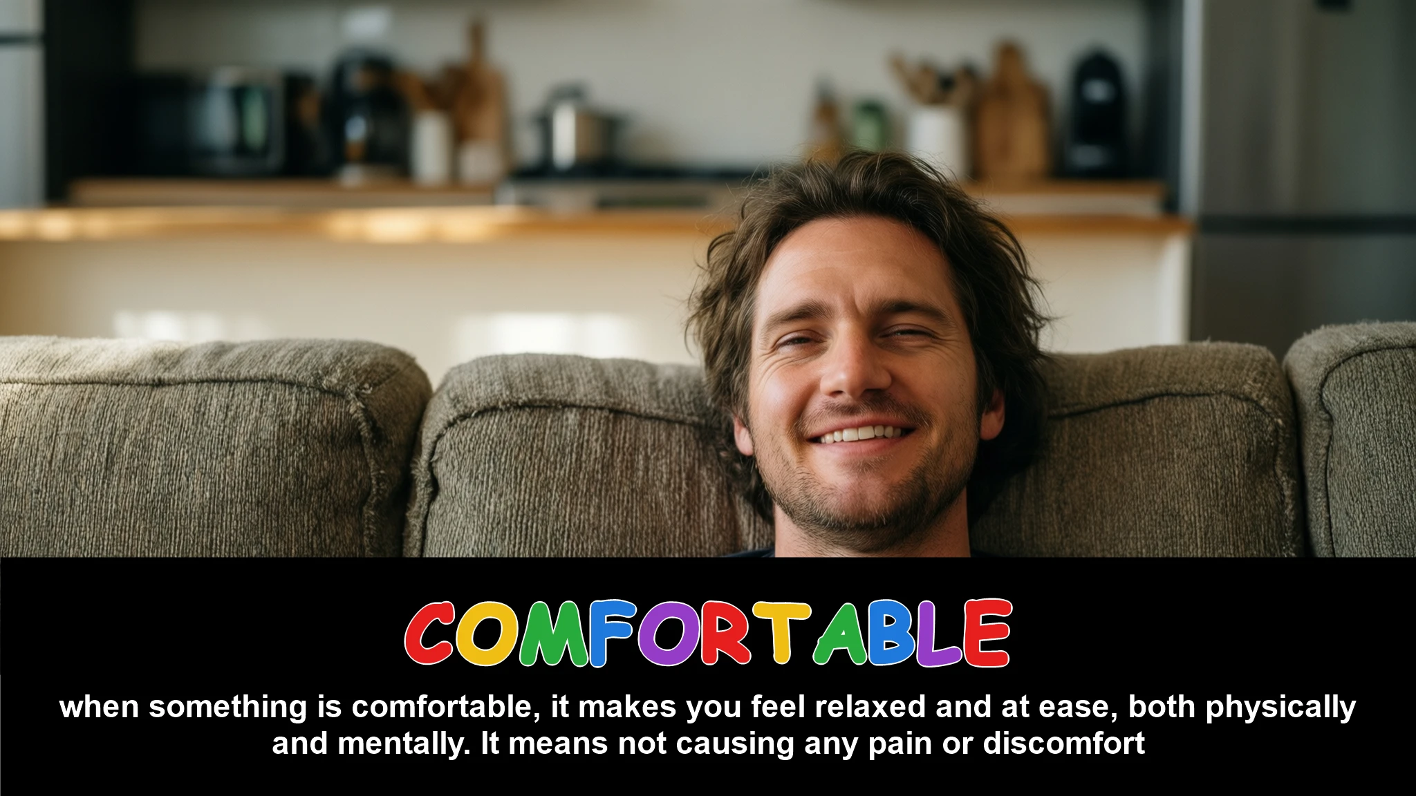English Illustration for comfortable